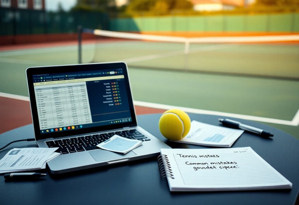Common Tennis Betting Mistakes And How To Avoid Them?